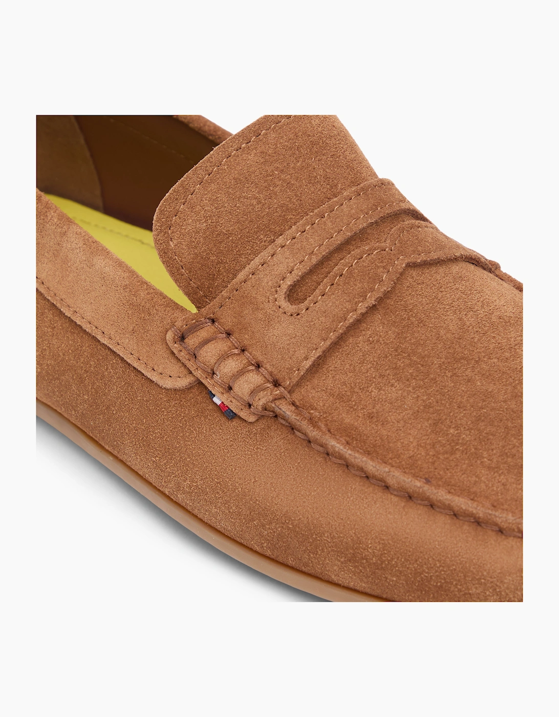 Tommy Hilfiger CORE HILFIEGR SUEDE Mens Loafer Shoes Coconut Grove
