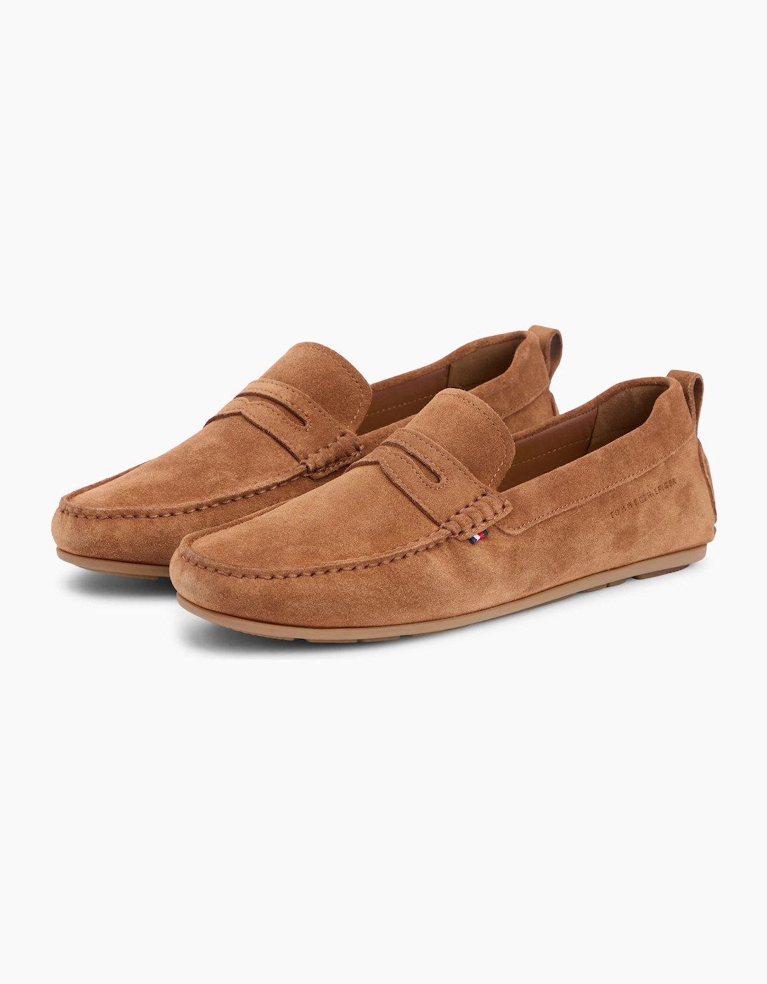 Tommy Hilfiger CORE HILFIEGR SUEDE Mens Loafer Shoes Coconut Grove