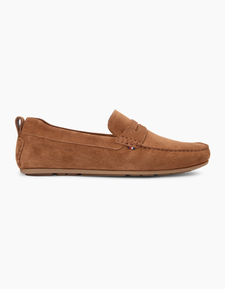 Tommy Hilfiger CORE HILFIEGR SUEDE Mens Loafer Shoes Coconut Grove