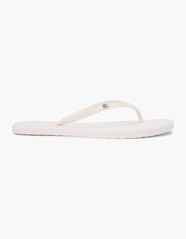 Tommy Hilfiger SCANDI SUMMER Womens Toe-Post Sandals Ecru