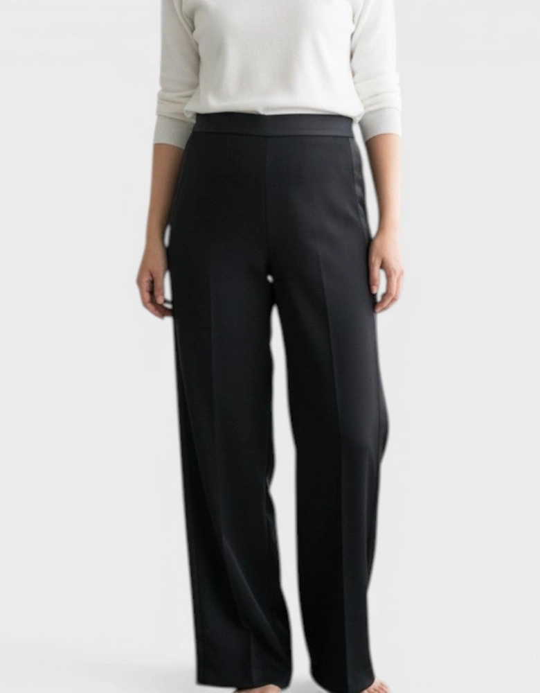 Tuxedo Split Pants Black