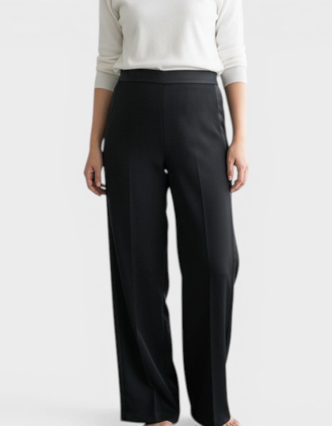 Tuxedo Split Pants Black