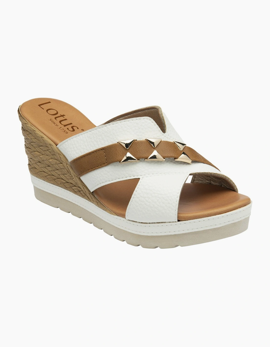 Barracuda Womens Wedge Sandals, 5 of 4