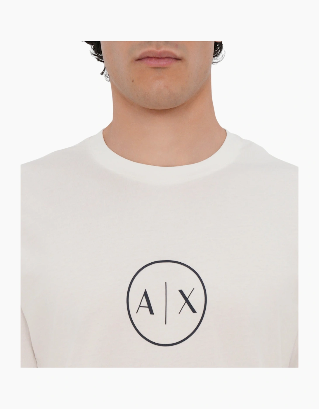 Armani Exchange Mens T Shirts Crew Neck Top