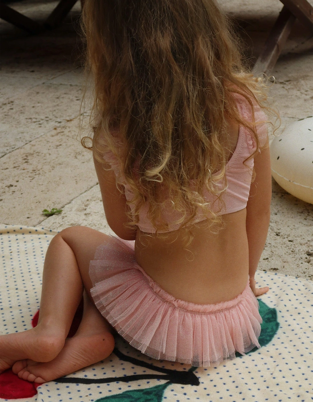Konges Sløjd Girls Amandine Bikini in Pink
