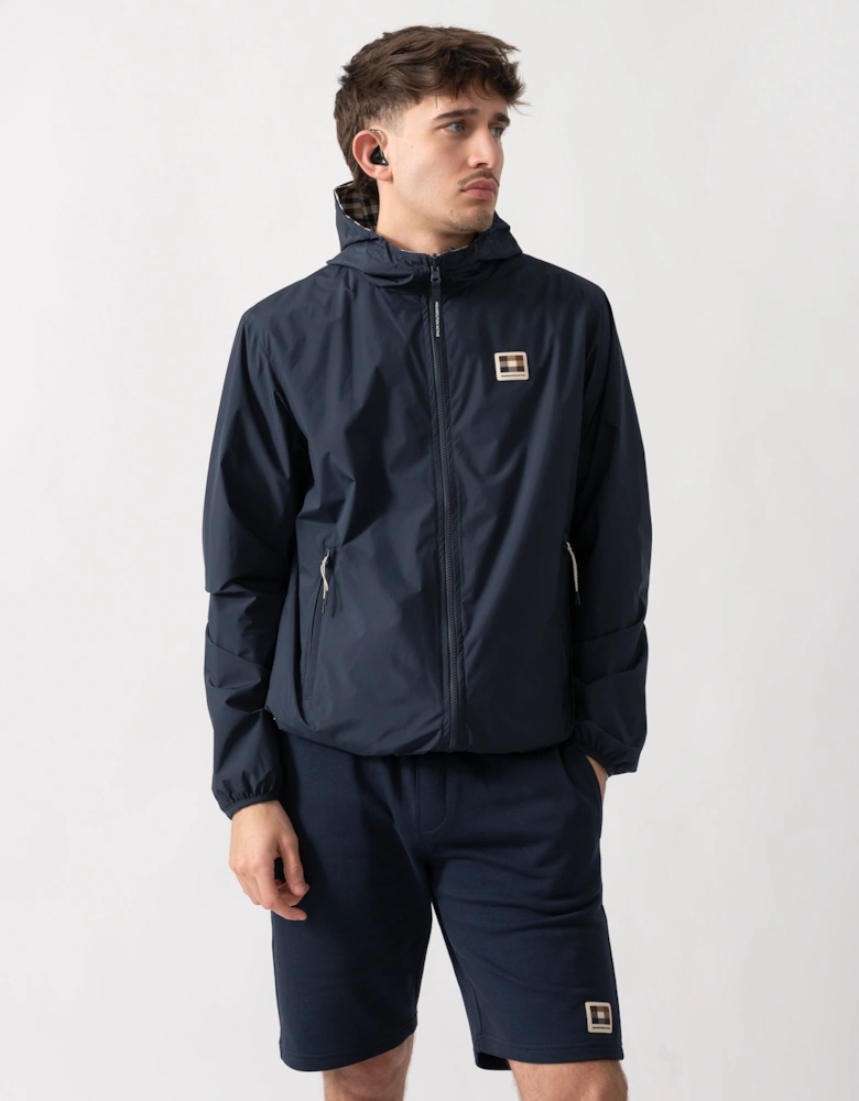 Aquascutum Mens RLG Badge Reversible Sailor Jacket - Navy 11