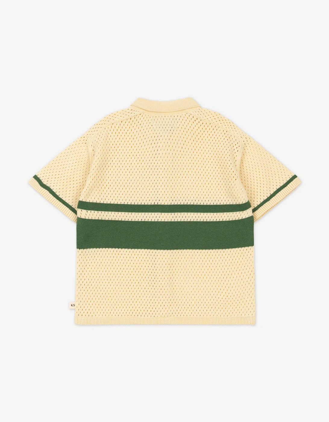 Konges Sløjd Boys Hai Knit Shirt in Yellow