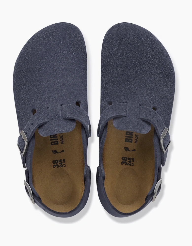 Tokio Suede Leather Blue