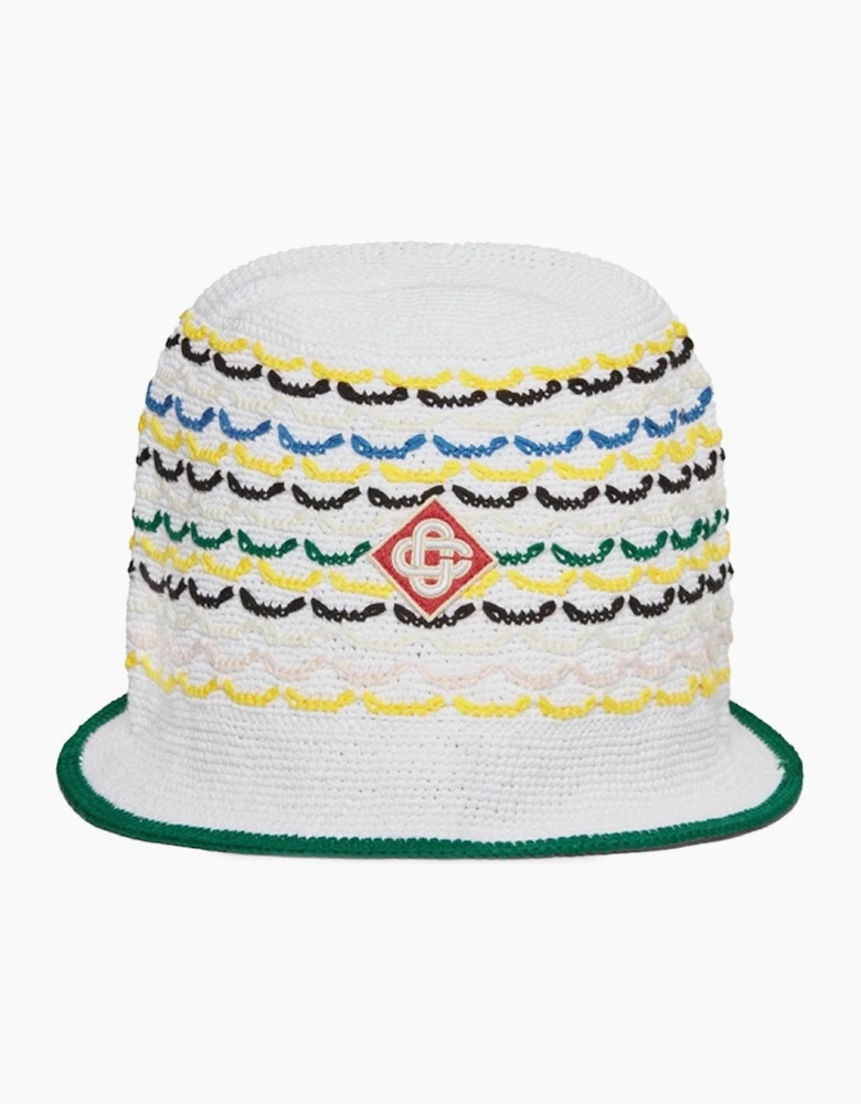 Woven Hat White