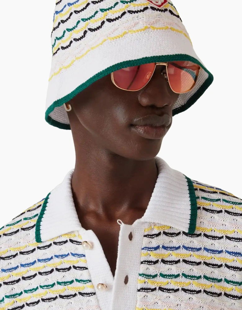 Woven Hat White