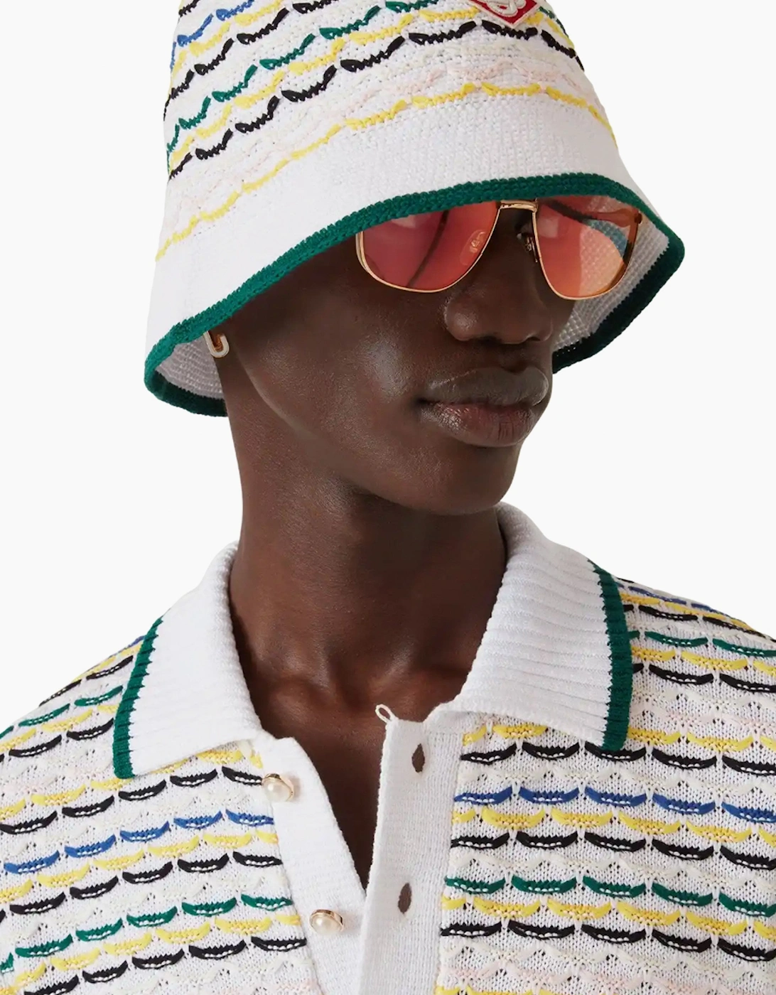Woven Hat White