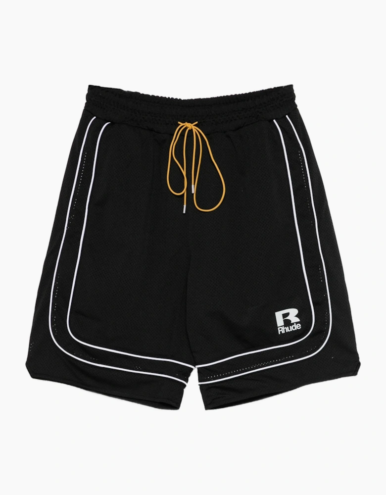 Mesh Basketball Shorts Black