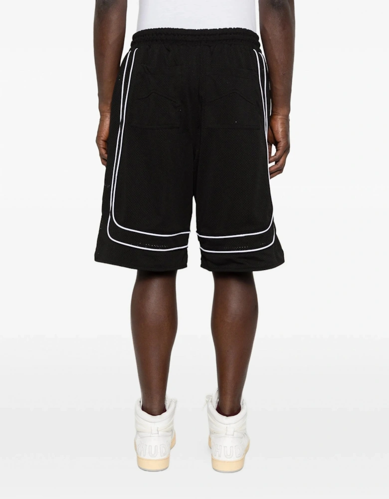 Mesh Basketball Shorts Black
