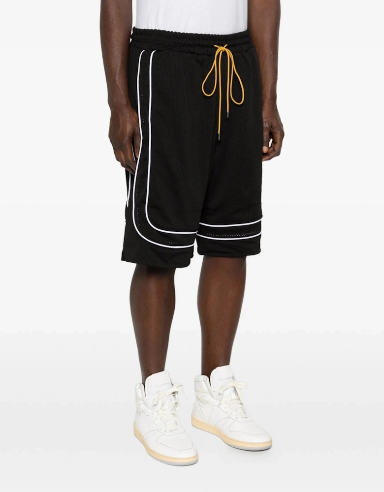 Mesh Basketball Shorts Black