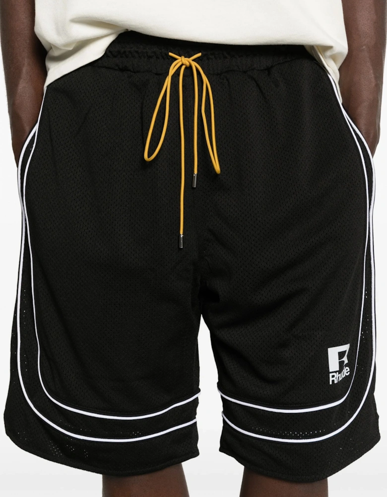 Mesh Basketball Shorts Black