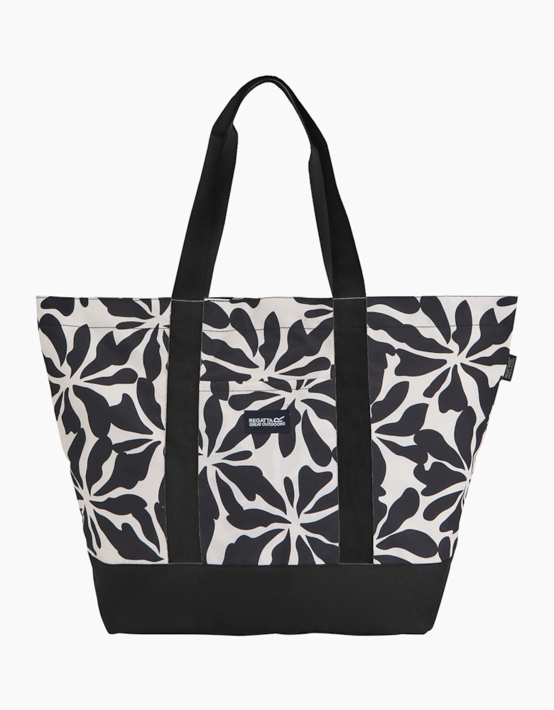 Regatta Boulder Floral Pattern Beach Tote Bag