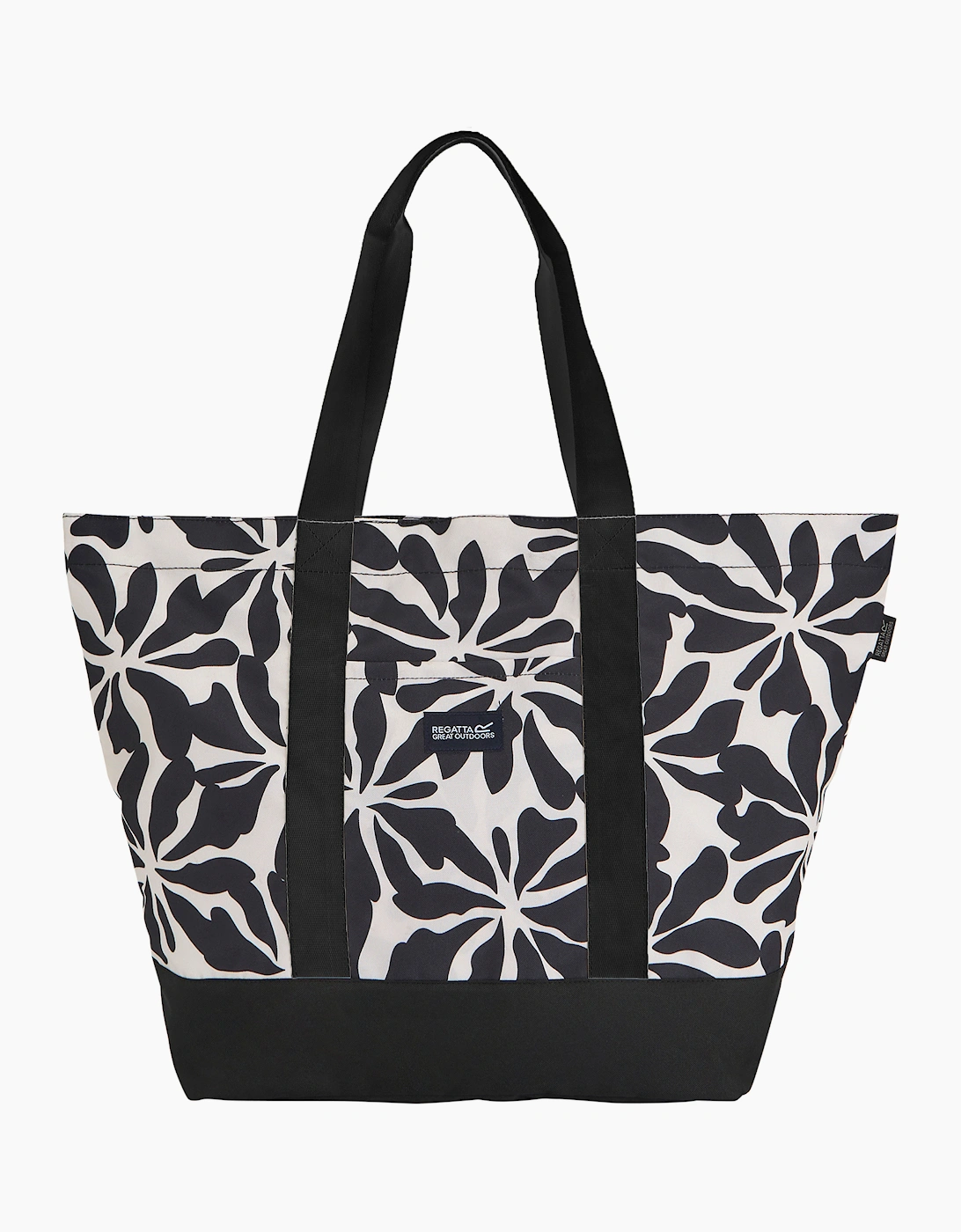 Regatta Boulder Floral Pattern Beach Tote Bag