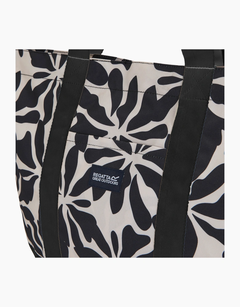 Regatta Boulder Floral Pattern Beach Tote Bag
