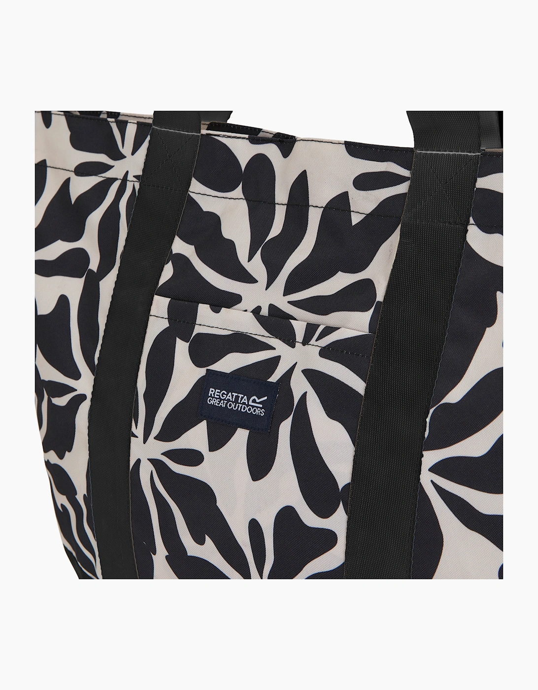Regatta Boulder Floral Pattern Beach Tote Bag