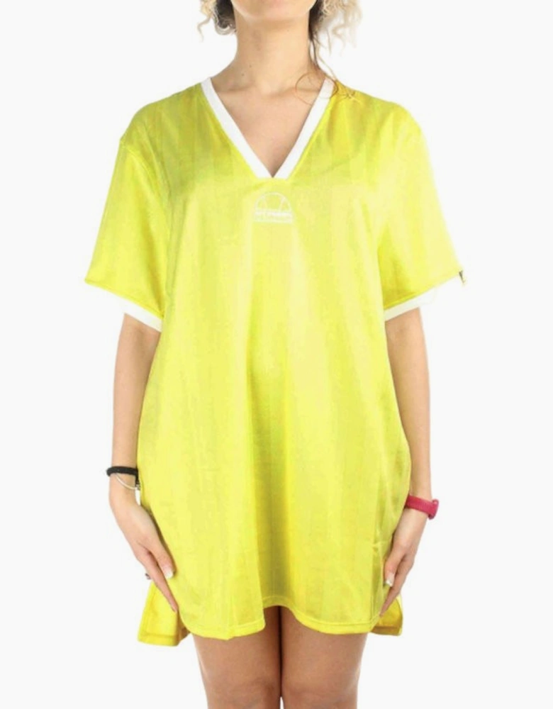 ELLESSE ALICIA SGB068 Womens Long T-Shirt Deep V Neck Sports Tops Summer Dress