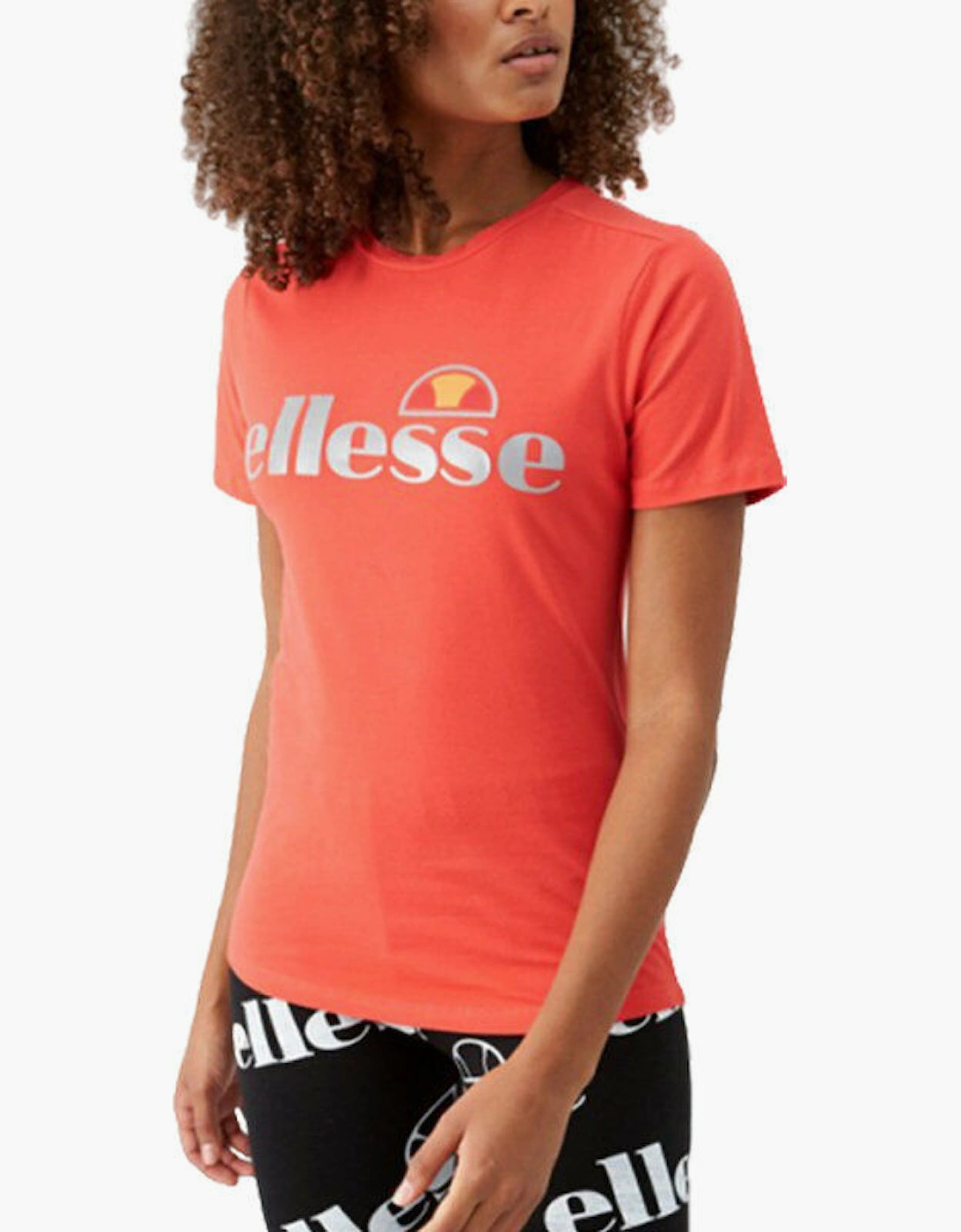ELLESSE BARLETTA 2 TEE Womens T-Shirt Crew Neck Sports Summer Casual Cotton Top, 2 of 1