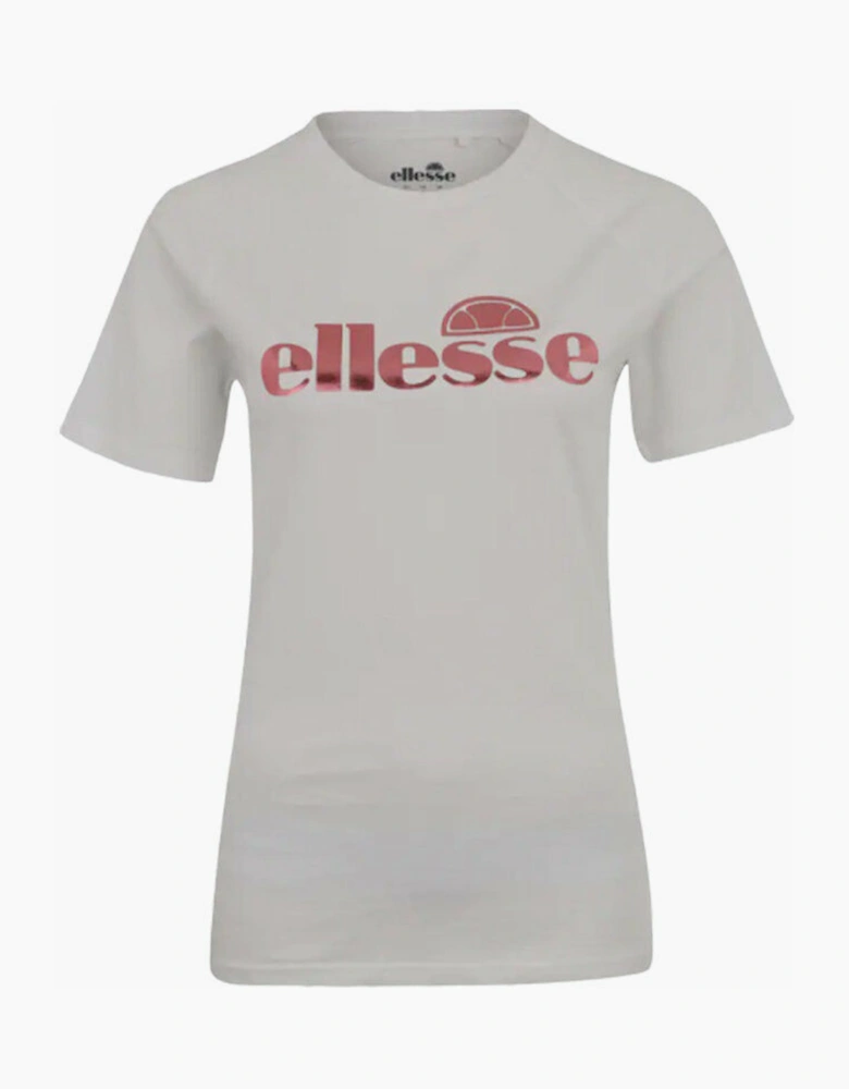 ELLESSE MELLUSINE TEE SHIRT Womens T-Shirt Crew Neck Summer Cotton Top Casual