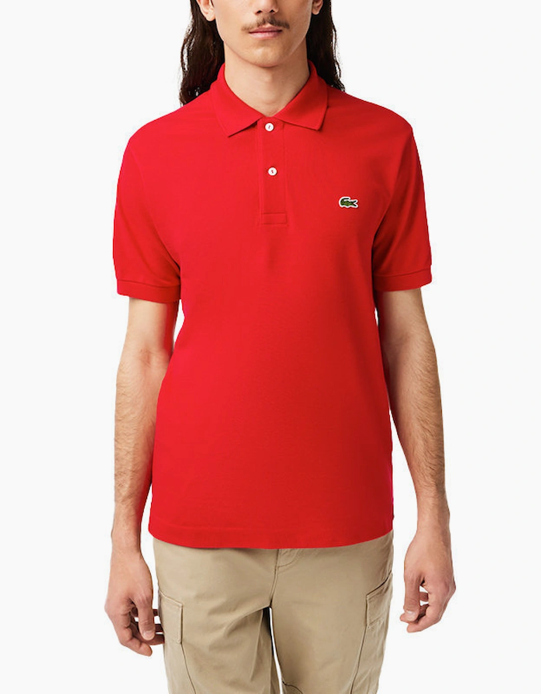 Lacoste L1212 Mens Polo Shirts Collared Classic Fit Top Summer Sports Golf Tee, 11 of 10