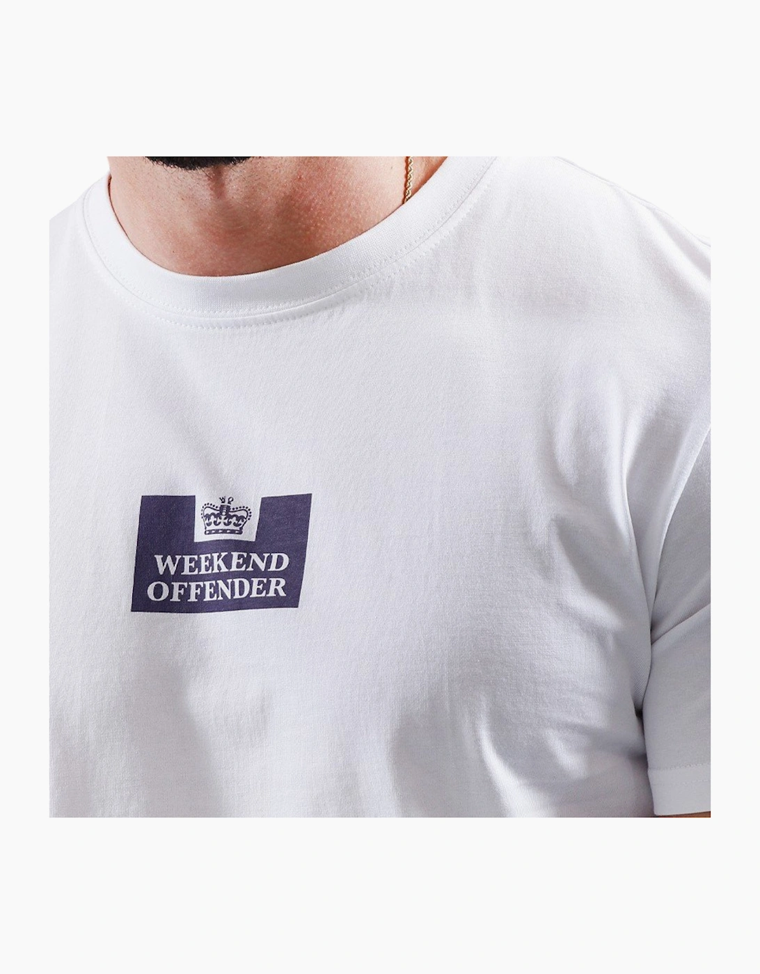 Weekend Offender Mens T Shirts Height Crew Neck Top
