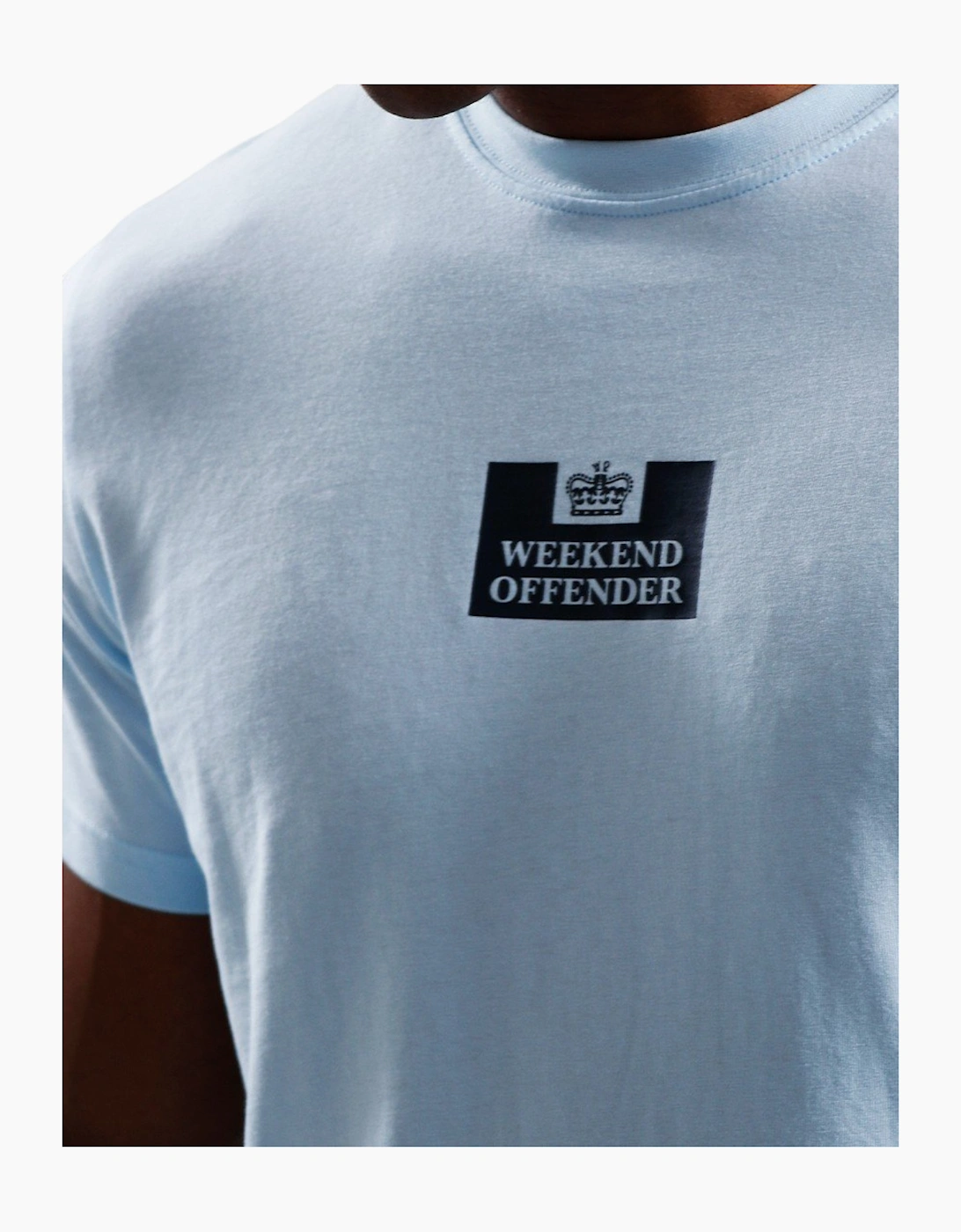 Weekend Offender Mens T Shirts Height Crew Neck Top