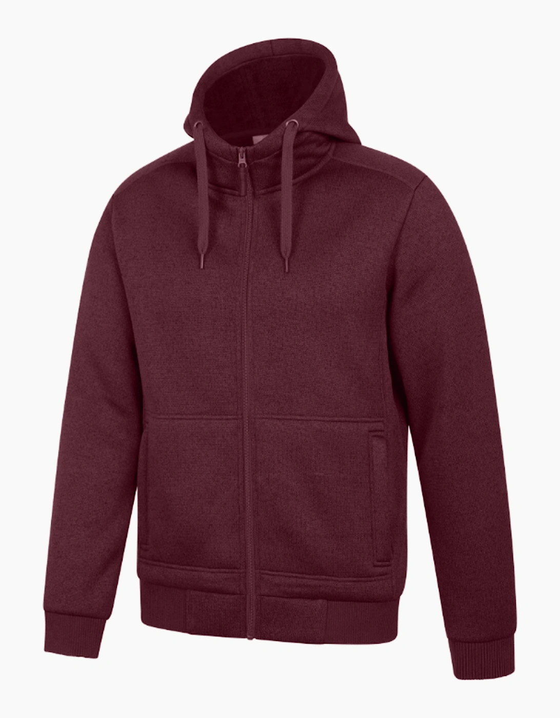 Mountain Warehouse Mens Nevis II Faux Fur Hoodie