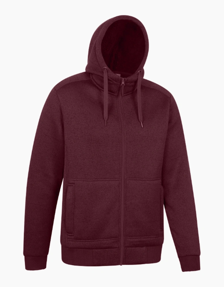 Mountain Warehouse Mens Nevis II Faux Fur Hoodie