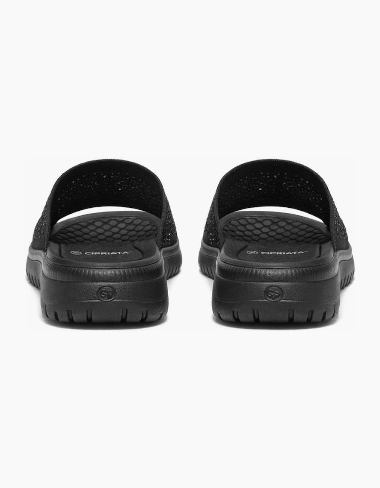 Cipriata ELIANA Womens Mules Sandals Black