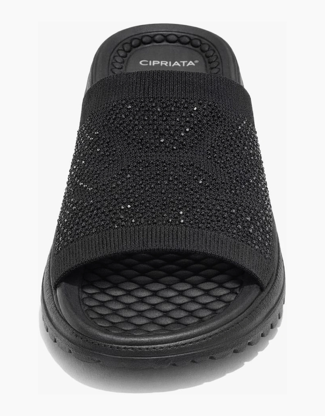Cipriata ELIANA Womens Mules Sandals Black
