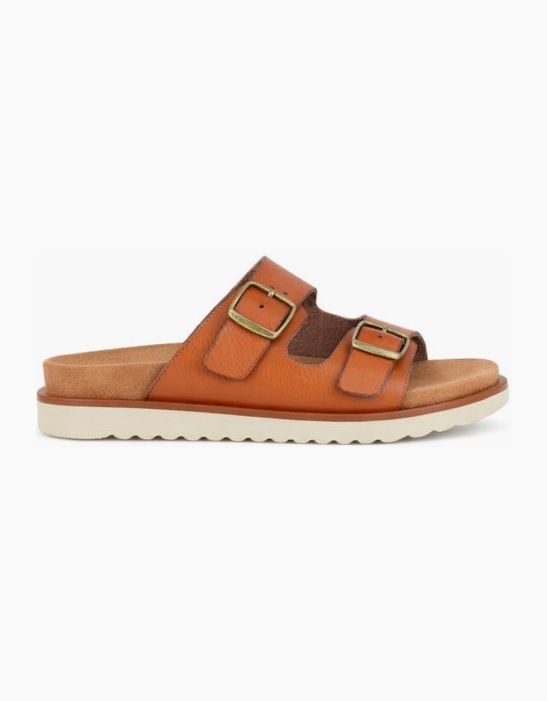 Cipriata TIBERIA Womens Mules Sandals Tan