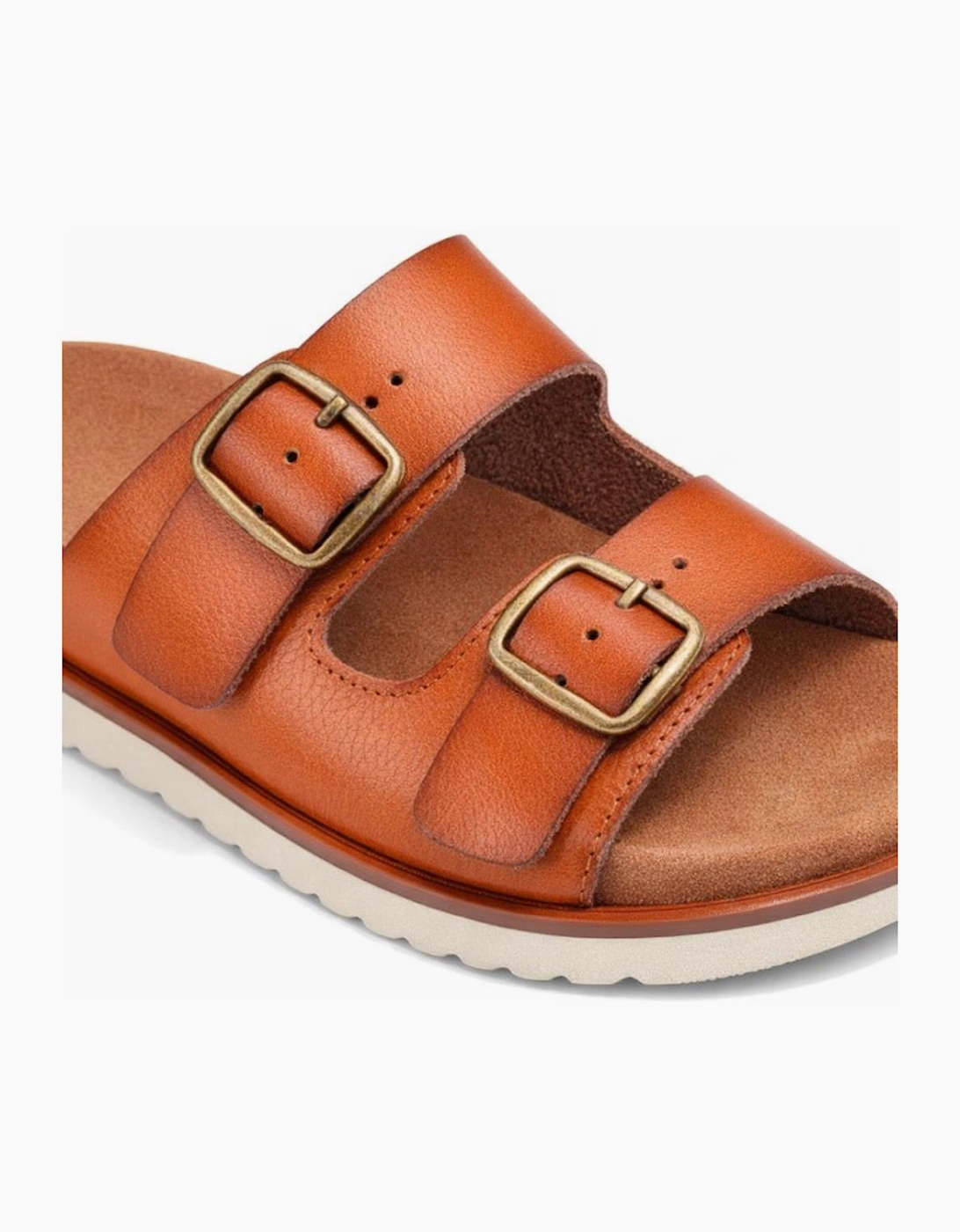 Cipriata TIBERIA Womens Mules Sandals Tan