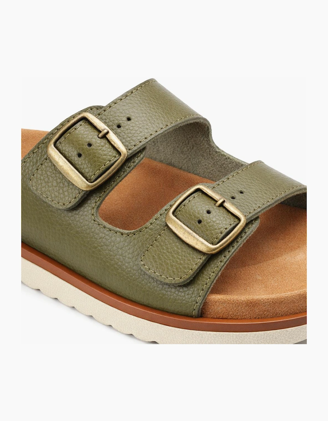 Cipriata TIBERIA Womens Mules Sandals Green