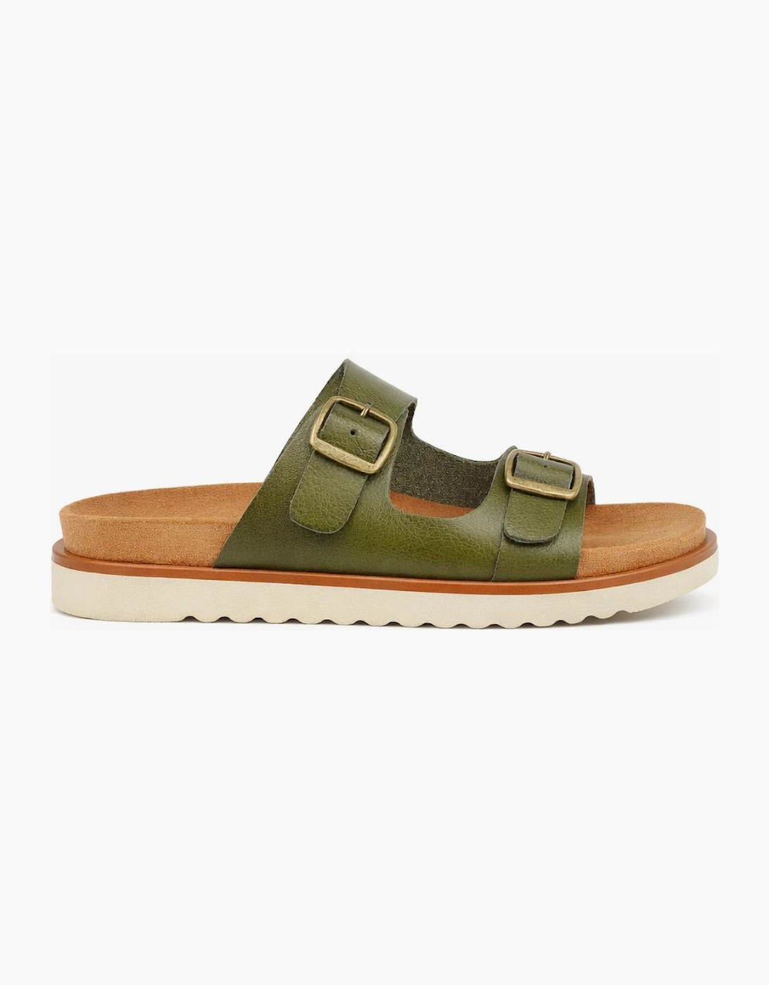 Cipriata TIBERIA Womens Mules Sandals Green