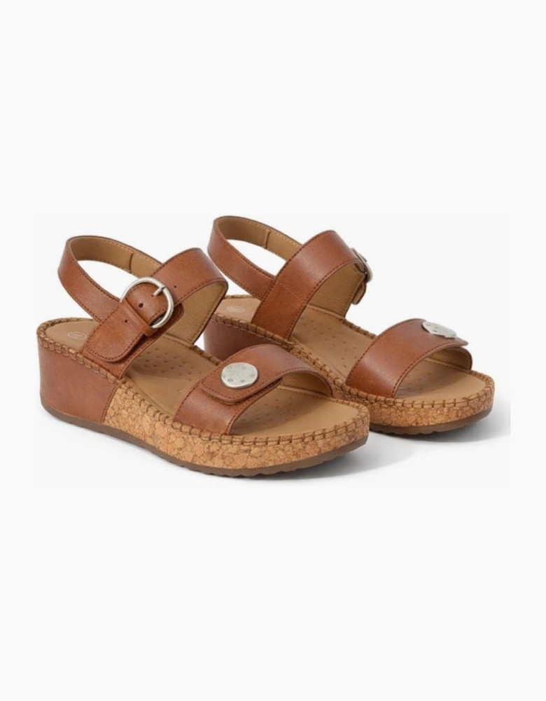 Cipriata MIRIAN Womens Slingback Sandals Tan