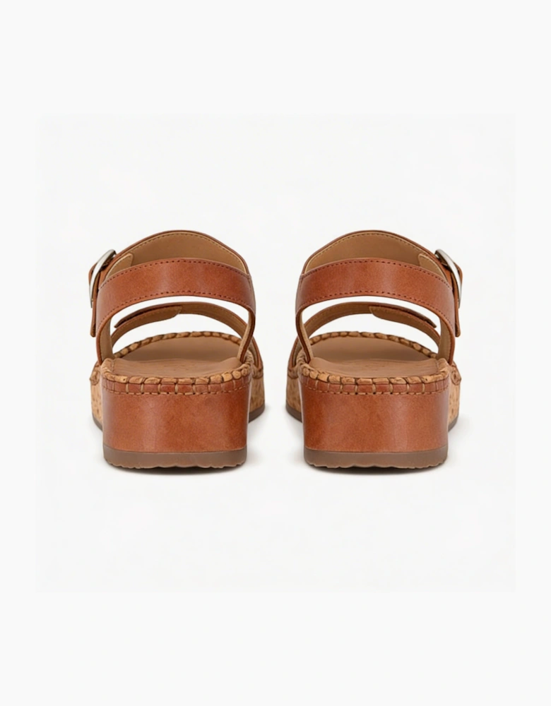 Cipriata MIRIAN Womens Slingback Sandals Tan