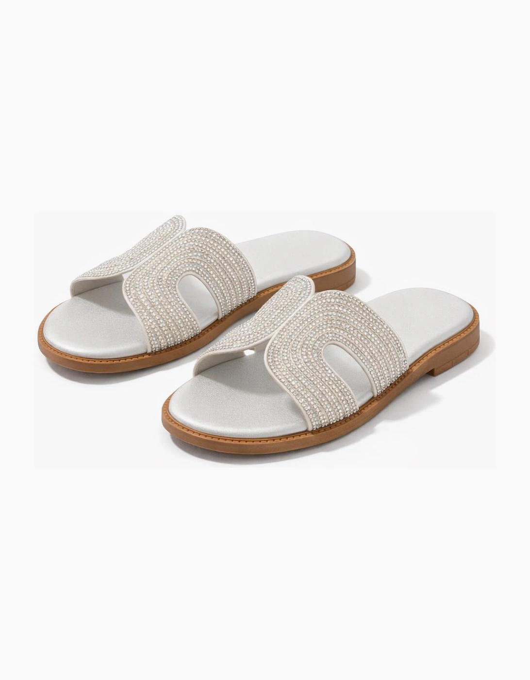 Cipriata CELINA Womens Mules Sandals Silver