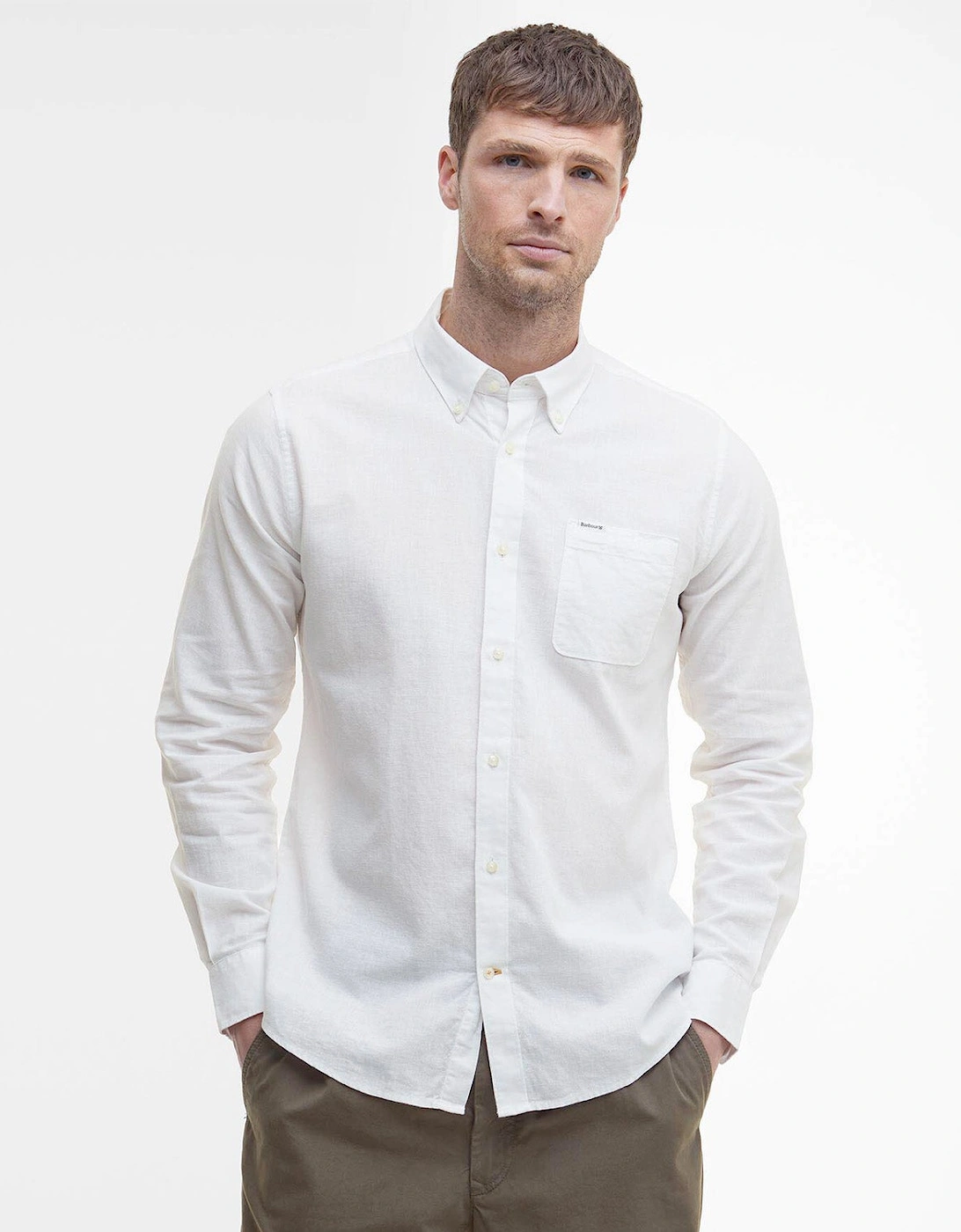 Barbour Nelson Linen Tailored Shirt