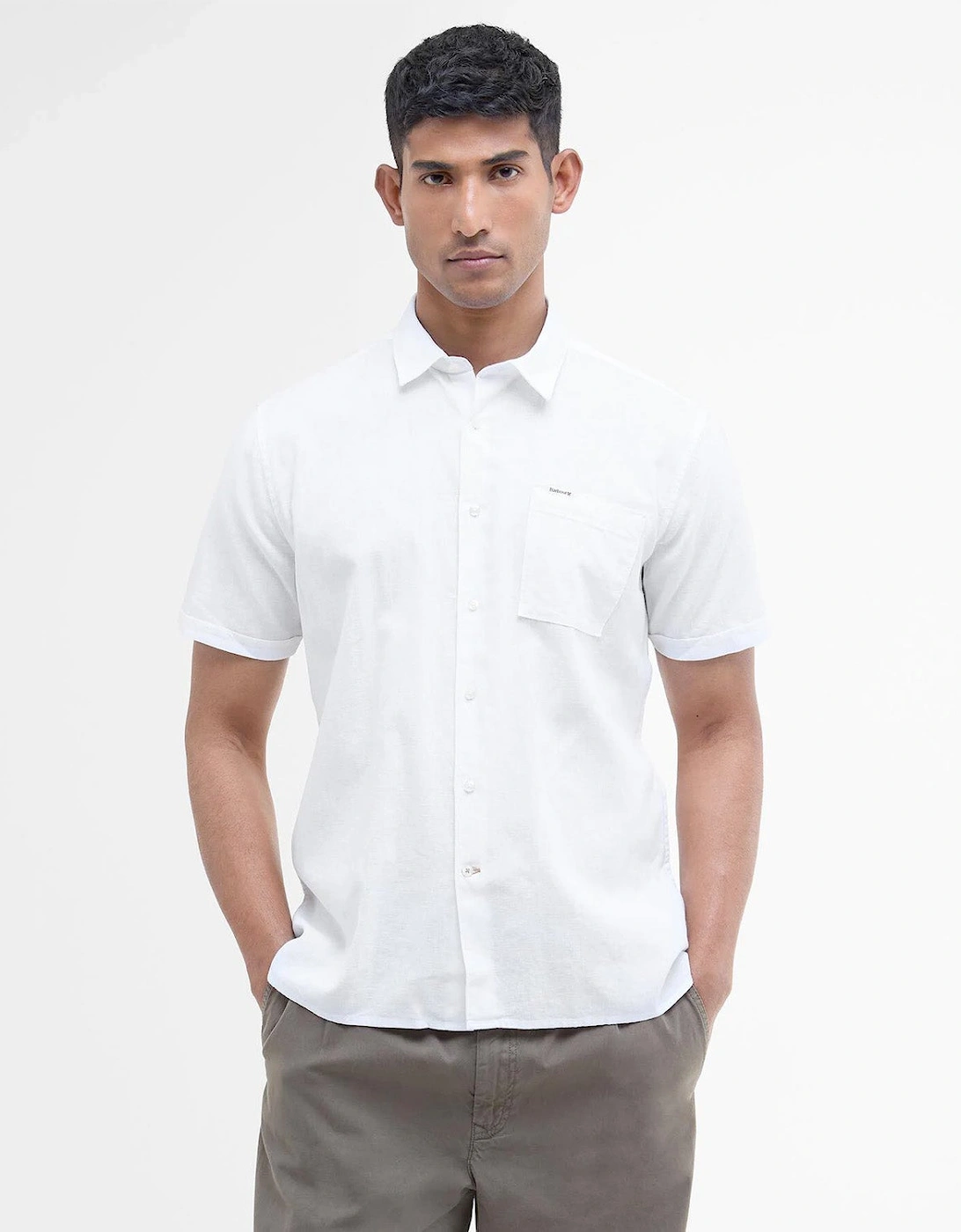 Barbour Nelson Linen Short Sleeve Shirt