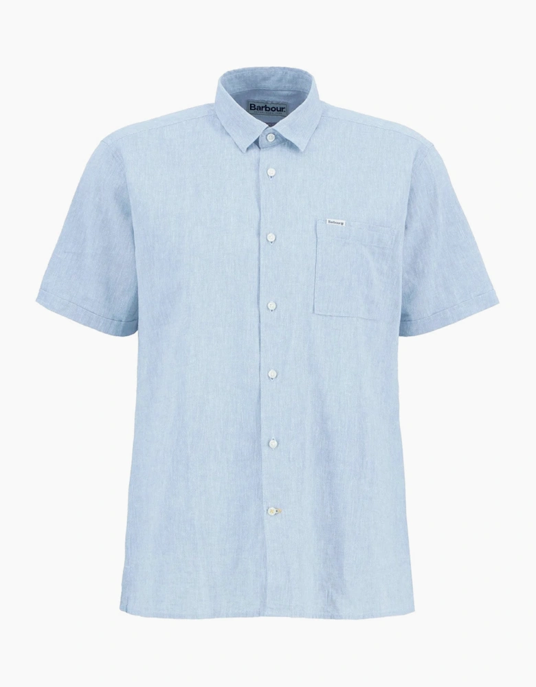 Barbour Nelson Linen Short Sleeve Shirt