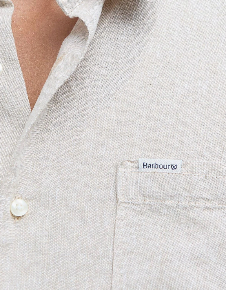 Barbour Nelson Linen Short Sleeve Shirt