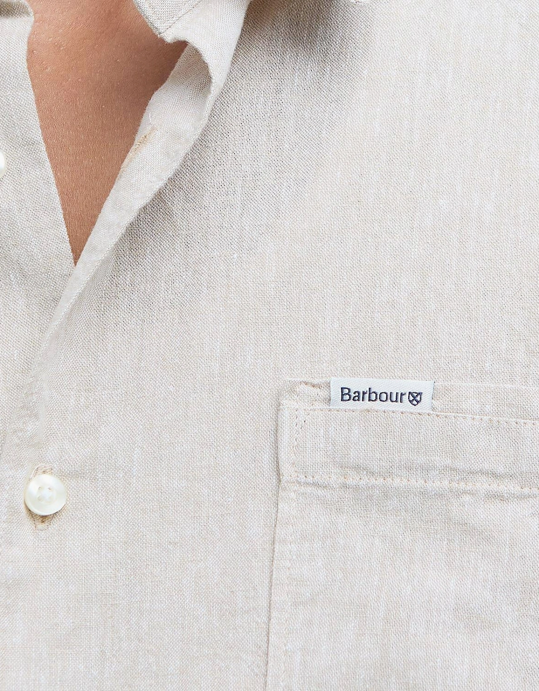 Barbour Nelson Linen Short Sleeve Shirt