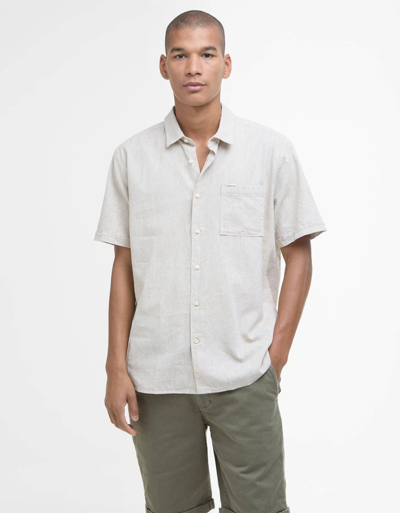 Barbour Nelson Linen Short Sleeve Shirt