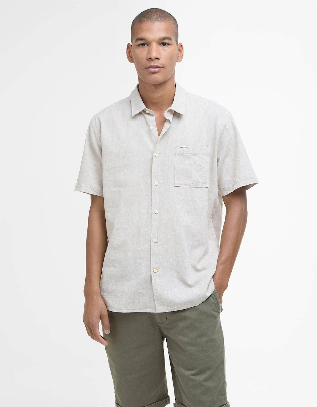 Barbour Nelson Linen Short Sleeve Shirt
