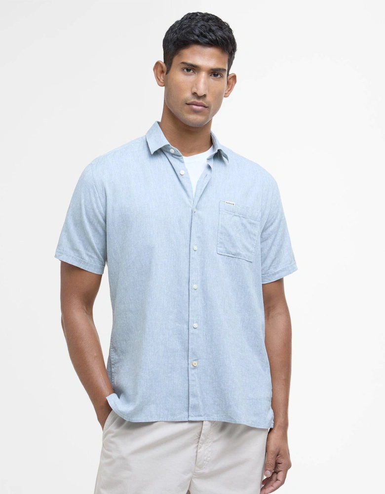Barbour Nelson Linen Short Sleeve Shirt