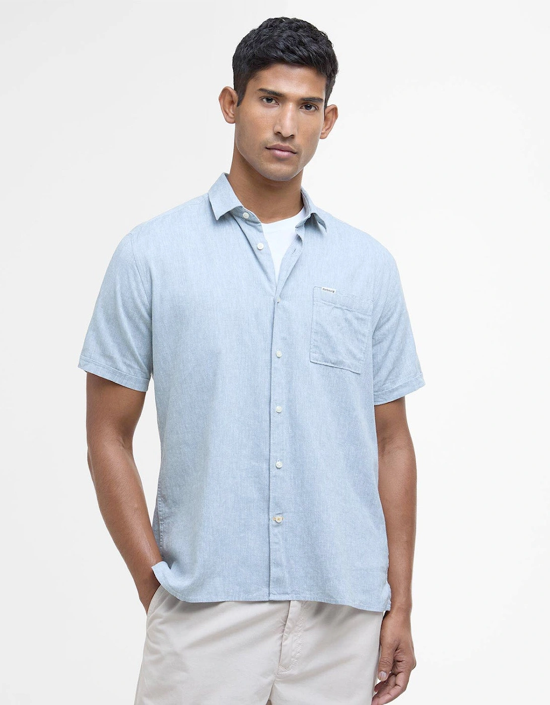 Barbour Nelson Linen Short Sleeve Shirt