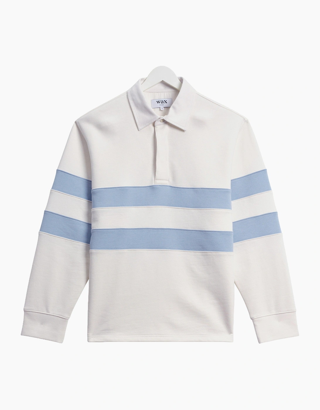 Wax London Rowhill Stripe Rugby Shirt